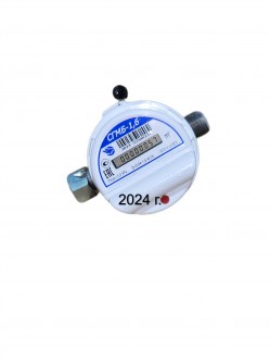 Счетчик газа СГМБ-1,6 с батарейным отсеком (Орел), 2024 года выпуска Фрязино
